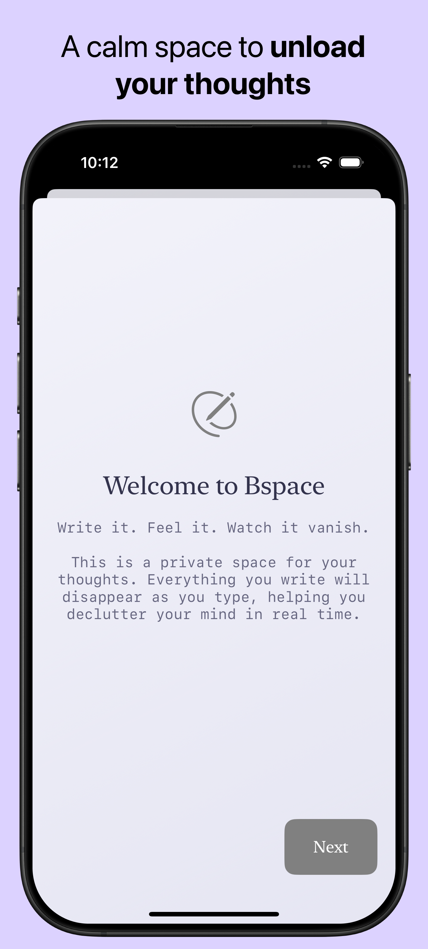 Bspace app screenshot 1